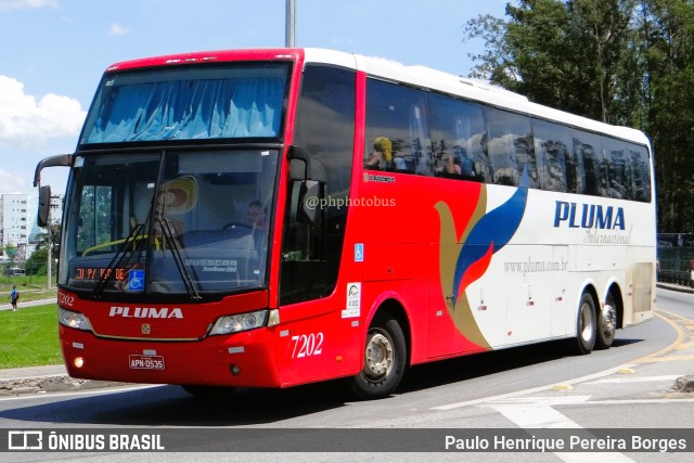 Pluma Conforto e Turismo 7202 na cidade de Resende, Rio de Janeiro, Brasil, por Paulo Henrique Pereira Borges. Número da foto: #11329427.