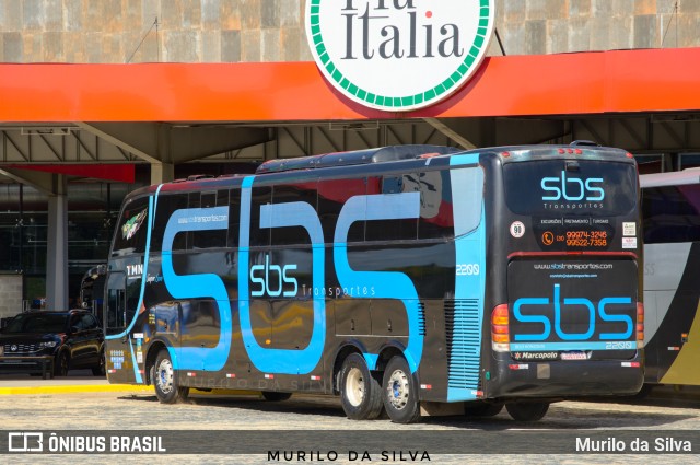 SBS Transportes 2200 na cidade de Estiva, Minas Gerais, Brasil, por Murilo da Silva. ID da foto: 11328298.