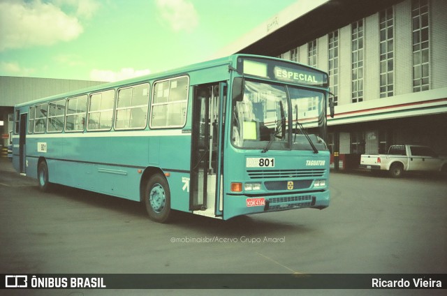 Taguatur - Taguatinga Transporte e Turismo 06801 na cidade de Guará, Distrito Federal, Brasil, por Ricardo Vieira. ID da foto: 11328856.