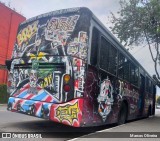 Ônibus Particulares Barber Eagle na cidade de Carapicuíba, São Paulo, Brasil, por Marcos Oliveira. ID da foto: :id.