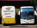 Empresa Gontijo de Transportes 17215 na cidade de João Monlevade, Minas Gerais, Brasil, por Joase Batista da Silva. ID da foto: :id.