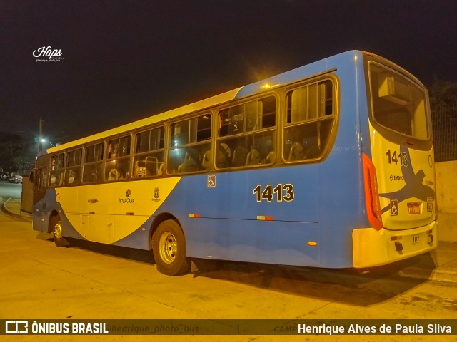 VB Transportes e Turismo 1413 na cidade de Campinas, São Paulo, Brasil, por Henrique Alves de Paula Silva. ID da foto: 11406796.