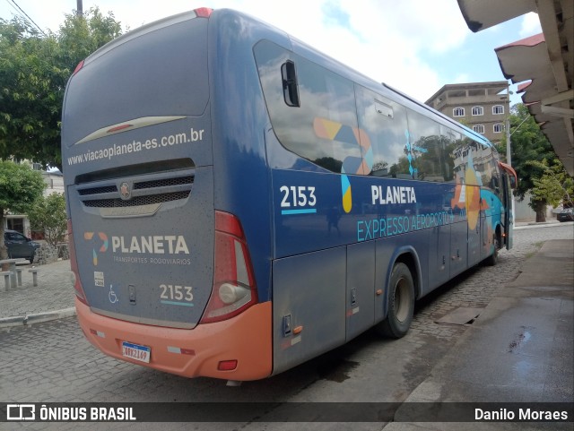 Planeta Transportes Rodoviários 2153 na cidade de Castelo, Espírito Santo, Brasil, por Danilo Moraes. ID da foto: 11405563.