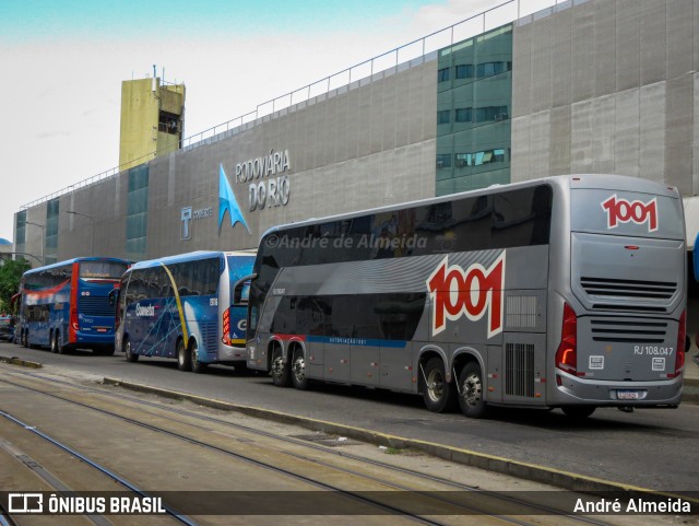 Auto Viação 1001 RJ 108.047 na cidade de Rio de Janeiro, Rio de Janeiro, Brasil, por André Almeida. Número da foto: #11404813.