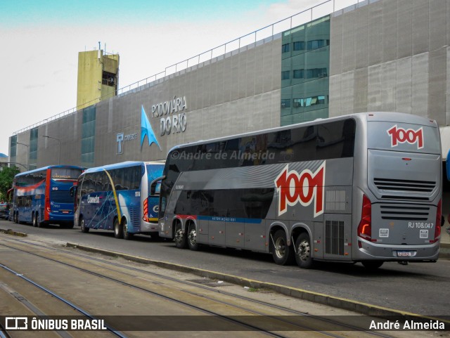 Auto Viação 1001 RJ 108.047 na cidade de Rio de Janeiro, Rio de Janeiro, Brasil, por André Almeida. ID da foto: 11404813.