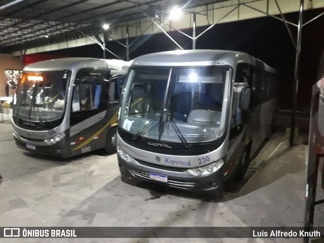 Kopereck Turismo 230 na cidade de Cristal, Rio Grande do Sul, Brasil, por Luis Alfredo Knuth. Número da foto: #11406580.