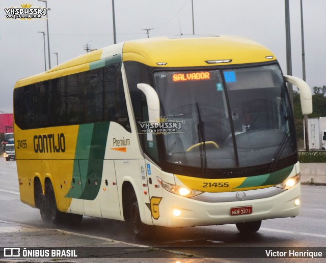 Empresa Gontijo de Transportes 21455 na cidade de São Paulo, São Paulo, Brasil, por Victor Henrique. ID da foto: 11406234.