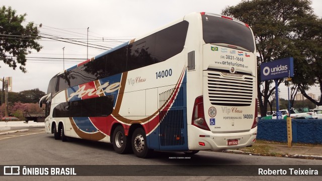Arte Transportes e Turismo 14000 na cidade de São Paulo, São Paulo, Brasil, por Roberto Teixeira. Número da foto: #11405749.