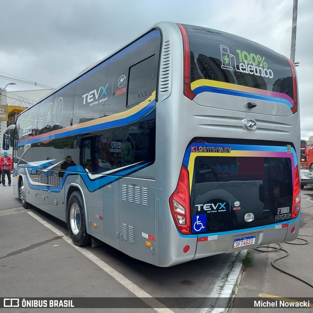 Higer KLQ111HYAEV na cidade de Barueri, São Paulo, Brasil, por Michel Nowacki. Número da foto: #11406392.