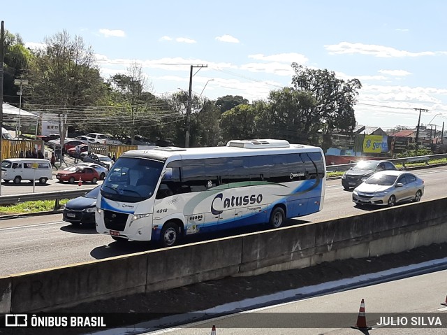 Catusso Transportes 4018 na cidade de Esteio, Rio Grande do Sul, Brasil, por JULIO SILVA. Número da foto: #11404787.