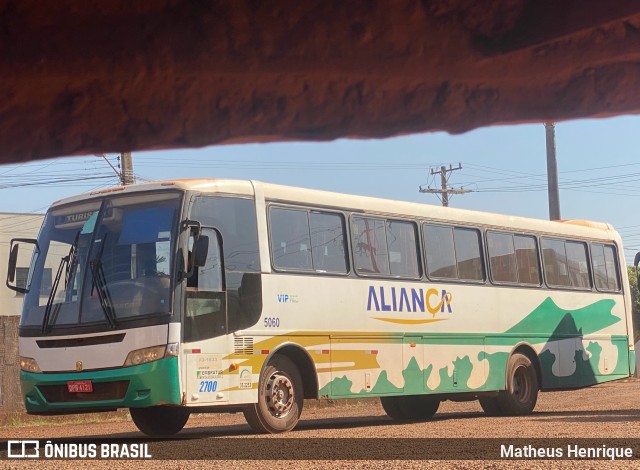 Aliança Transportes 5060 na cidade de Rio Brilhante, Mato Grosso do Sul, Brasil, por Matheus Henrique. ID da foto: 11406852.