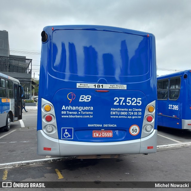 BB Transportes e Turismo 27.525 na cidade de Barueri, São Paulo, Brasil, por Michel Nowacki. Número da foto: #11406452.