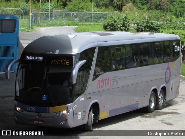 Rota Transportes Rodoviários 7205 na cidade de Aracaju, Sergipe, Brasil, por Cristopher Pietro. ID da foto: 11405675.