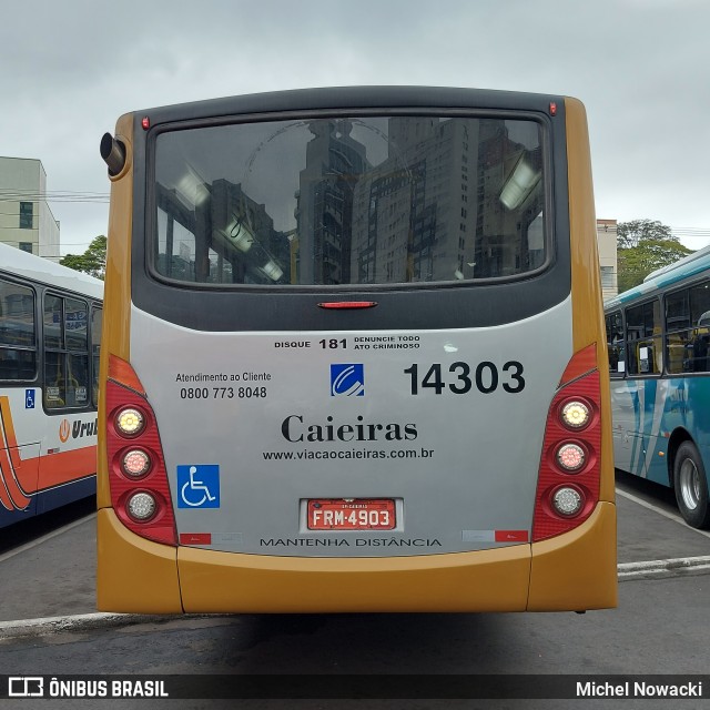 Viação Cidade de Caieiras 14303 na cidade de Barueri, São Paulo, Brasil, por Michel Nowacki. Número da foto: #11406710.