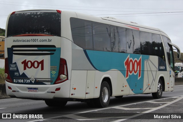 Auto Viação 1001 RJ 108.739 na cidade de Barra Mansa, Rio de Janeiro, Brasil, por Maxwel Silva. ID da foto: 11405311.