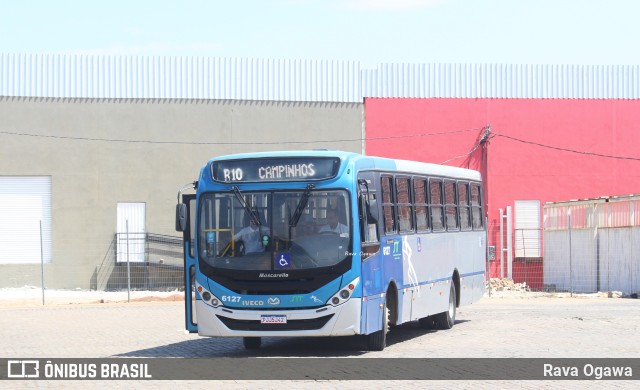 ATT - Atlântico Transportes e Turismo 6127 na cidade de Vitória da Conquista, Bahia, Brasil, por Rava Ogawa. Número da foto: #11405146.