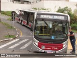 Viação Metrópole Paulista - Zona Sul 7 3123 na cidade de Barueri, São Paulo, Brasil, por Francisco Mauricio Freire. Número da foto: #11406718.