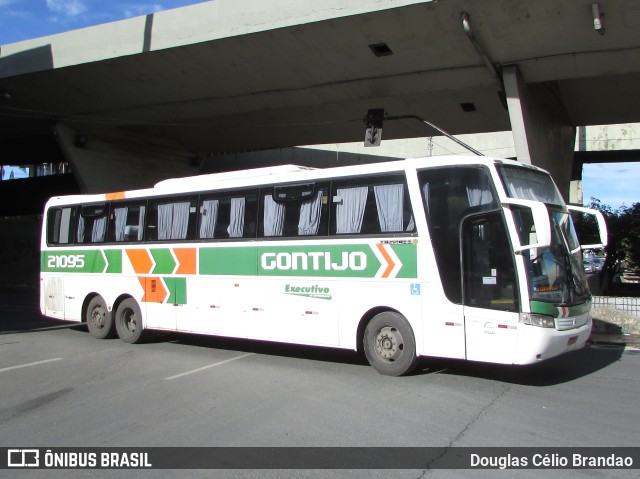 Empresa Gontijo de Transportes 21095 na cidade de Belo Horizonte, Minas Gerais, Brasil, por Douglas Célio Brandao. Número da foto: #11409154.