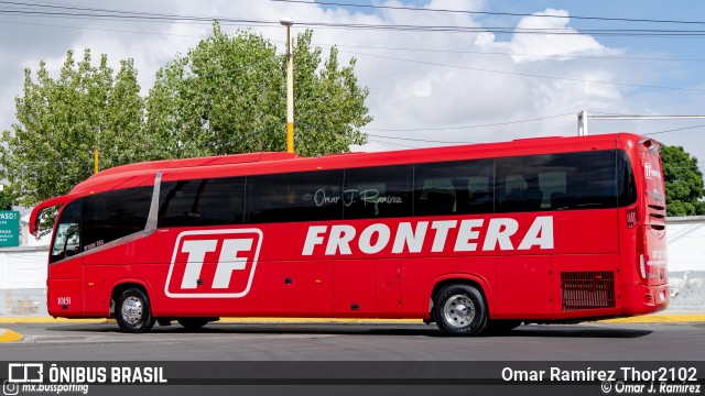 Transportes Frontera 10151 na cidade de Gustavo A. Madero, Ciudad de México, México, por Omar Ramírez Thor2102. ID da foto: 11407670.