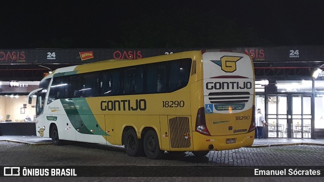 Empresa Gontijo de Transportes 18290 na cidade de Campos dos Goytacazes, Rio de Janeiro, Brasil, por Emanuel Sócrates. Número da foto: #11408308.