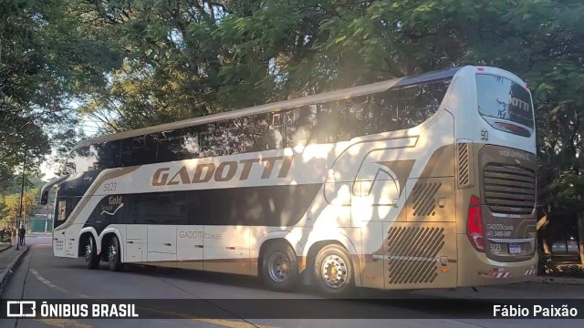 Auto Viação Gadotti 5123 na cidade de São Paulo, São Paulo, Brasil, por Fábio Paixão. Número da foto: #11408901.