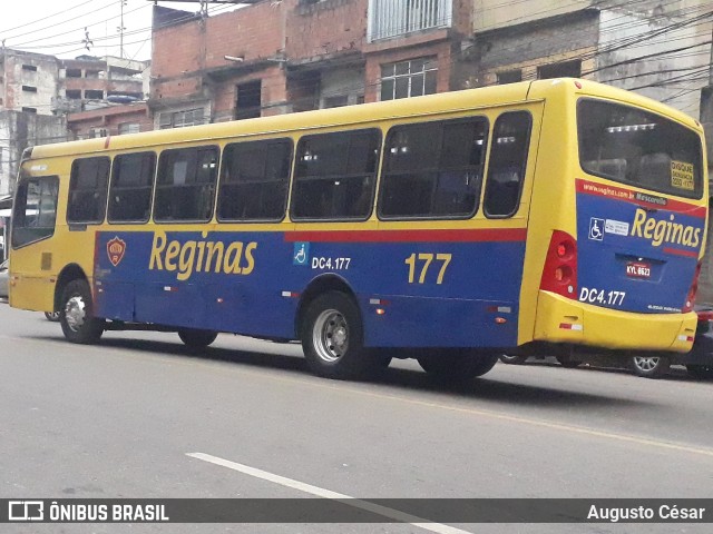 Auto Viação Reginas DC 4.177 na cidade de Duque de Caxias, Rio de Janeiro, Brasil, por Augusto César. Número da foto: #11408995.