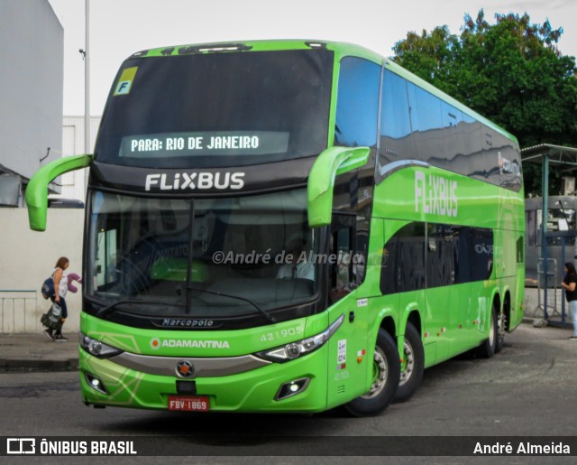 FlixBus Transporte e Tecnologia do Brasil 421905 na cidade de Rio de Janeiro, Rio de Janeiro, Brasil, por André Almeida. ID da foto: 11407714.