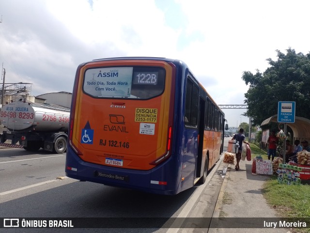 Evanil Transportes e Turismo RJ 132.146 na cidade de Nova Iguaçu, Rio de Janeiro, Brasil, por Iury Moreira. Número da foto: #11408557.
