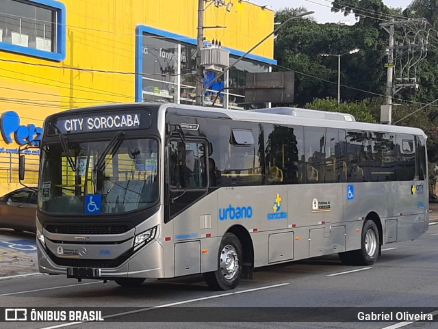 City Transporte Urbano Intermodal Sorocaba 2745 na cidade de São Paulo, São Paulo, Brasil, por Gabriel Oliveira. ID da foto: 11407522.