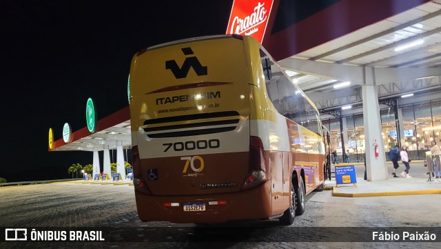 Viação Nova Itapemirim 70000 na cidade de Estiva, Minas Gerais, Brasil, por Fábio Paixão. Número da foto: #11408922.