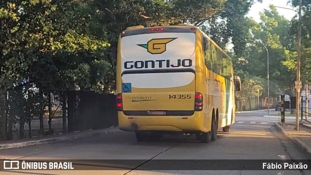 Empresa Gontijo de Transportes 14355 na cidade de São Paulo, São Paulo, Brasil, por Fábio Paixão. Número da foto: #11408497.
