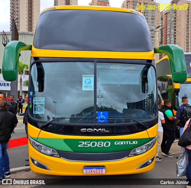 Empresa Gontijo de Transportes 25080 na cidade de Barueri, São Paulo, Brasil, por Carlos Júnior. ID da foto: 11409286.