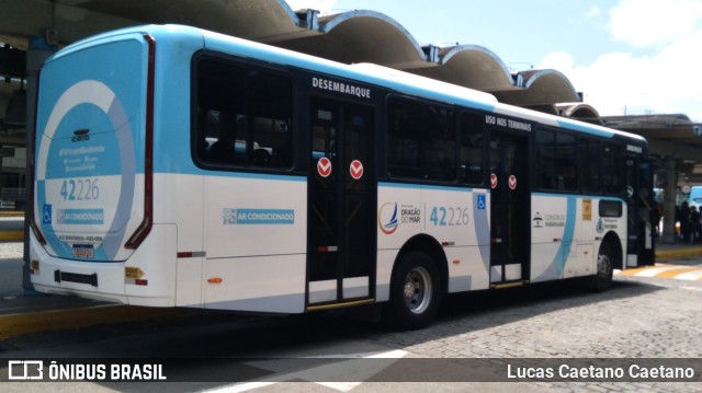 Auto Viação Dragão do Mar 42226 na cidade de Fortaleza, Ceará, Brasil, por Lucas Caetano. Número da foto: #11408315.