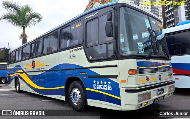 Vip Bus Comércio de Ônibus 1991 na cidade de Barueri, São Paulo, Brasil, por Carlos Júnior. ID da foto: 11408962.