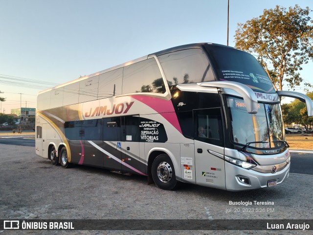 Viação Jam Joy 10620 na cidade de Teresina, Piauí, Brasil, por Luan Araujo. Número da foto: #11408838.