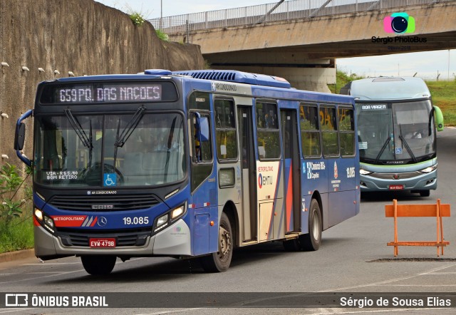 Transportes Capellini 19.085 na cidade de Campinas, São Paulo, Brasil, por Sérgio de Sousa Elias. Número da foto: #11409746.