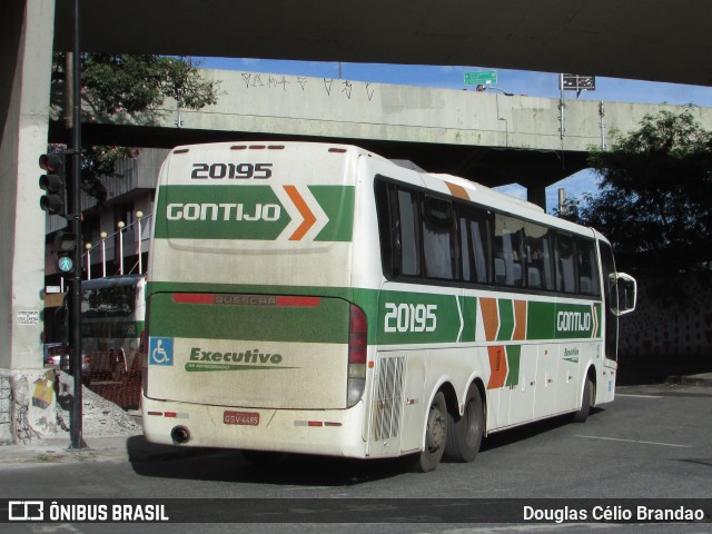 Empresa Gontijo de Transportes 20195 na cidade de Belo Horizonte, Minas Gerais, Brasil, por Douglas Célio Brandao. Número da foto: #11409171.