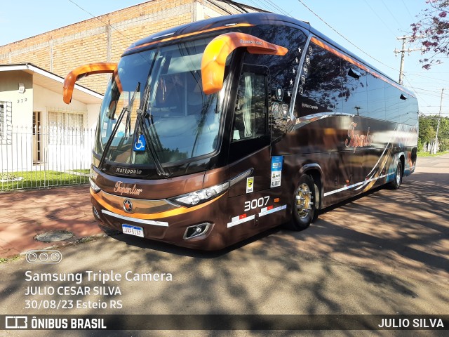 Tupantur Turismo 3007 na cidade de Esteio, Rio Grande do Sul, Brasil, por JULIO SILVA. Número da foto: #11409720.