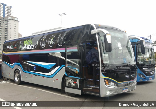 Higer KLQ111HYAEV na cidade de Barueri, São Paulo, Brasil, por Bruno - ViajanteFLA. Número da foto: #11408001.