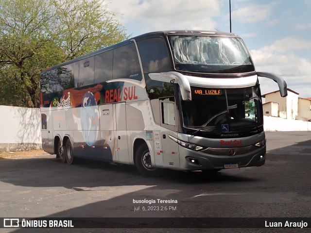 Real Sul Turismo 2021185 na cidade de Teresina, Piauí, Brasil, por Luan Araujo. ID da foto: 11408766.