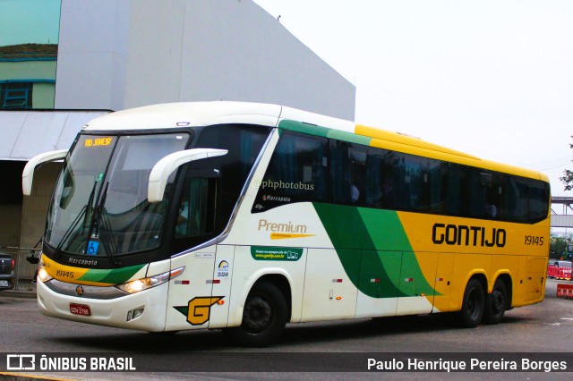 Empresa Gontijo de Transportes 19145 na cidade de Rio de Janeiro, Rio de Janeiro, Brasil, por Paulo Henrique Pereira Borges. Número da foto: #11332341.