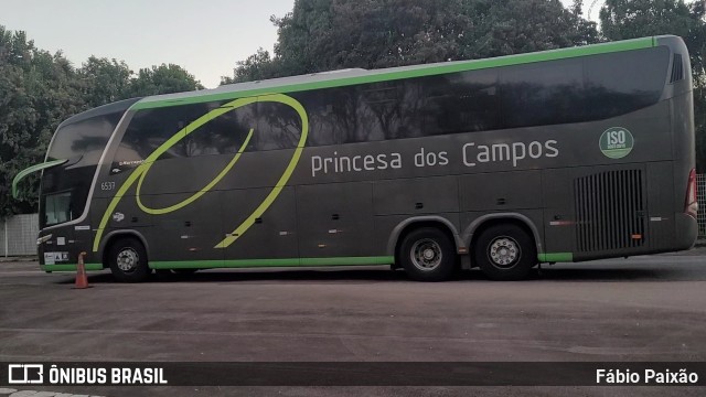 Expresso Princesa dos Campos 6537 na cidade de Curitiba, Paraná, Brasil, por Fábio Paixão. ID da foto: 11330334.