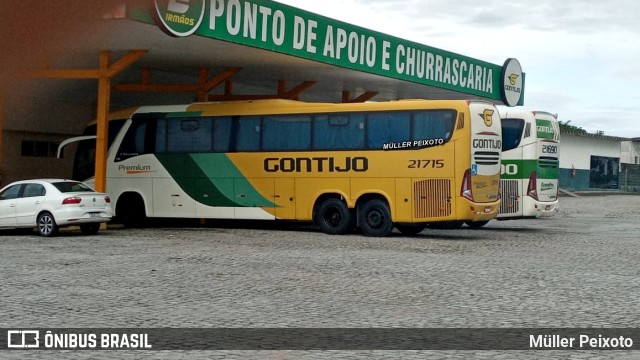 Empresa Gontijo de Transportes 21715 na cidade de Rio Largo, Alagoas, Brasil, por Müller Peixoto. ID da foto: 11330732.