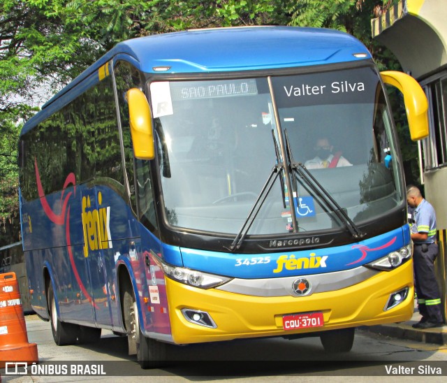 Rápido Expresso Fênix Viação 34525 na cidade de São Paulo, São Paulo, Brasil, por Valter Silva. Número da foto: #11330849.