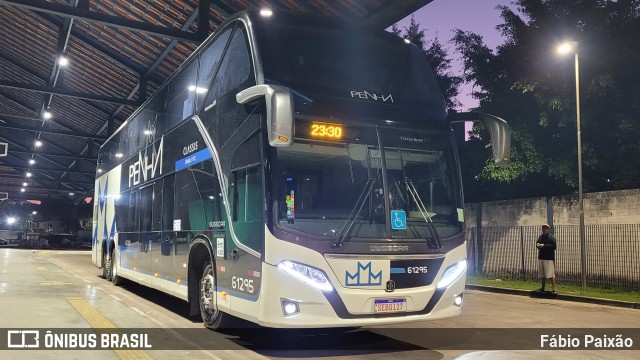 Empresa de Ônibus Nossa Senhora da Penha 61295 na cidade de Embu das Artes, São Paulo, Brasil, por Fábio Paixão. ID da foto: 11331700.