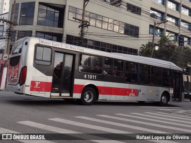 Himalaia Transportes > Ambiental Transportes Urbanos 4 1011 na cidade de São Paulo, São Paulo, Brasil, por Rafael Lopes de Oliveira. ID da foto: 11330570.