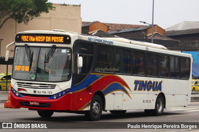 Transportadora Tinguá RJ 156.125 na cidade de Rio de Janeiro, Rio de Janeiro, Brasil, por Paulo Henrique Pereira Borges. Número da foto: #11332391.