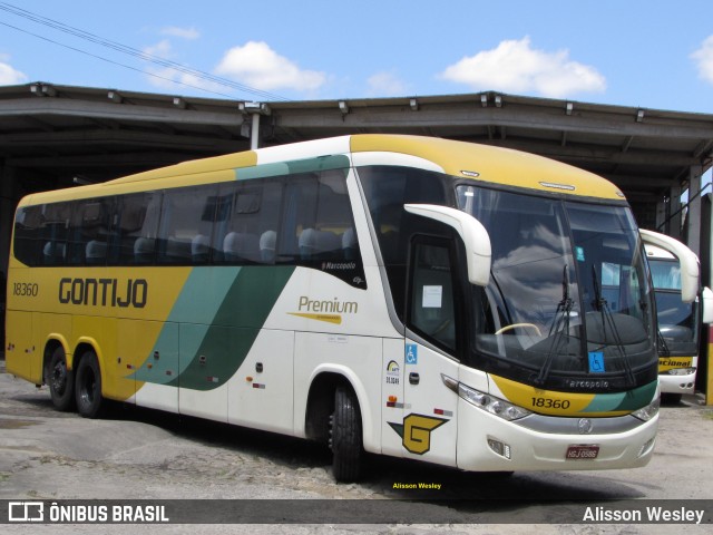 Empresa Gontijo de Transportes 18360 na cidade de Fortaleza, Ceará, Brasil, por Alisson Wesley. ID da foto: 11332361.