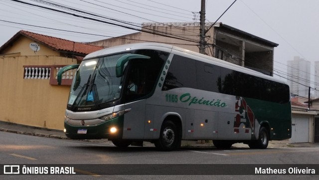 Opinião Turismo e Transporte Coletivo 1165 na cidade de Mauá, São Paulo, Brasil, por Matheus Oliveira. Número da foto: #11331801.