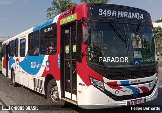 Viação Pavunense 32510 na cidade de Rio de Janeiro, Rio de Janeiro, Brasil, por Felipe Bernardo. ID da foto: 11330022.